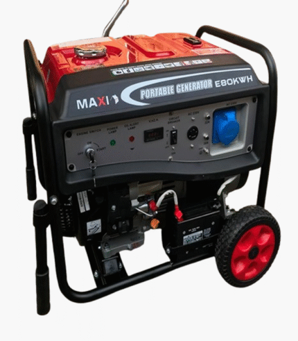 MAXI GENERATOR 10KVA / 8KW - (Key + Wheels & Handle)